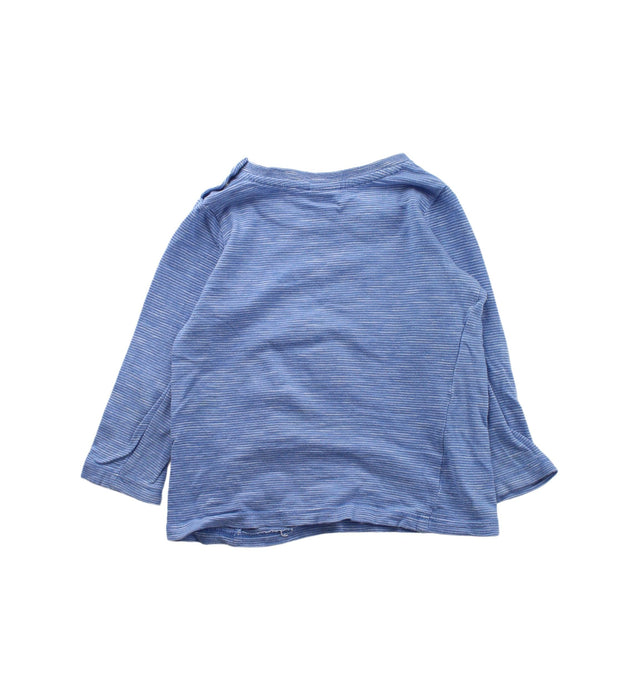A Blue Long Sleeve T Shirts from Seed in size 12-18M for neutral. (Back View)