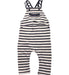 A Blue Long Overalls from Petit Bateau in size 18-24M for boy. (Front View)