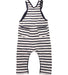 A Blue Long Overalls from Petit Bateau in size 18-24M for boy. (Back View)