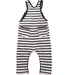 A Blue Long Overalls from Petit Bateau in size 18-24M for boy. (Back View)