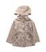 A Beige Lightweight Jackets from DPAM in size 3T for girl. (Front View)