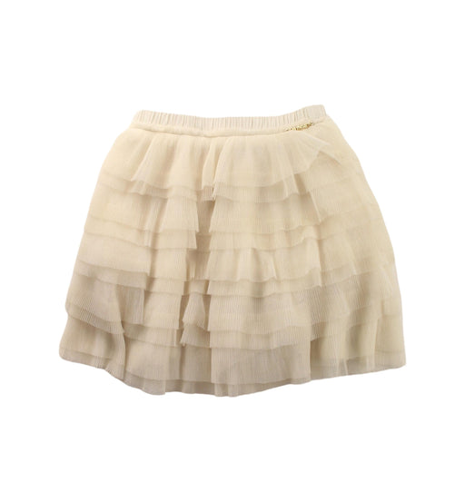 A White Tulle Skirts from TWINSET in size 5T for girl. (Front View)