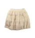 A White Tulle Skirts from TWINSET in size 5T for girl. (Front View)