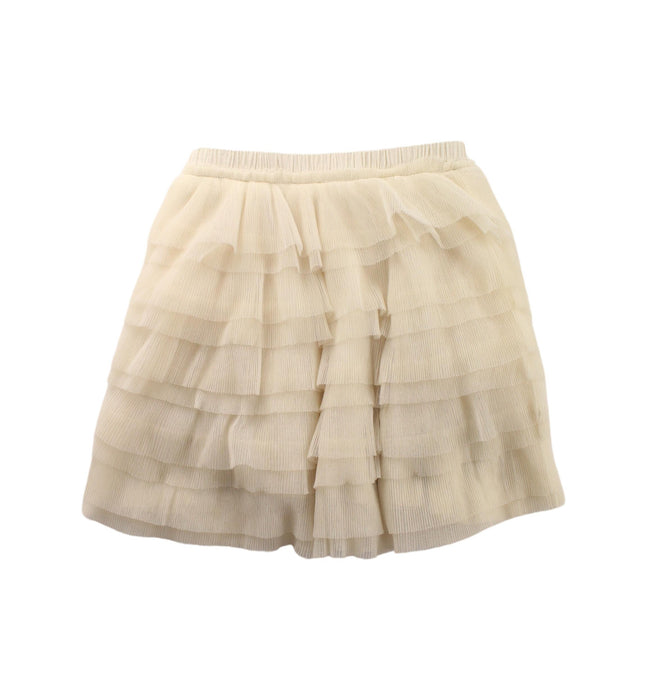 A White Tulle Skirts from TWINSET in size 5T for girl. (Back View)