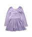 A Purple Long Sleeve Dresses from Moody Tiger in size 7Y for girl. (Front View)