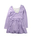 A Purple Long Sleeve Dresses from Moody Tiger in size 7Y for girl. (Back View)