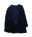 A Blue Long Sleeve Dresses from Catimini in size 5T for girl. (Front View)