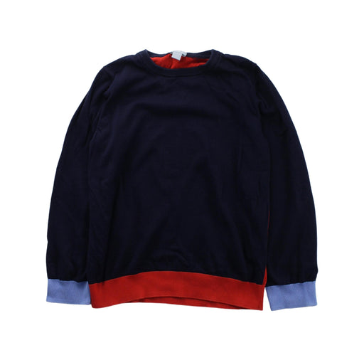 A Blue Crewneck Sweatshirts from COS in size 6T for boy. (Front View)