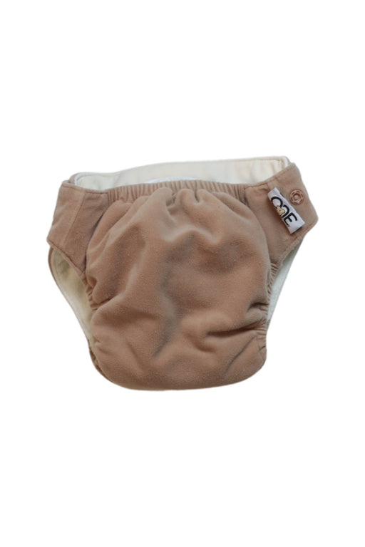 A Brown Cloth Diapers from GroVia in size O/S for neutral. (Front View)