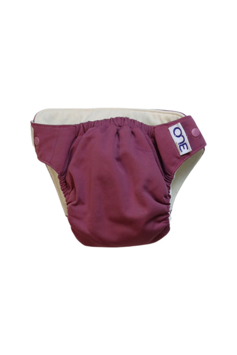 A Red Cloth Diapers from GroVia in size O/S for neutral. (Front View)