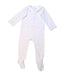 A White Onesies from Jacadi in size 18-24M for girl. (Front View)