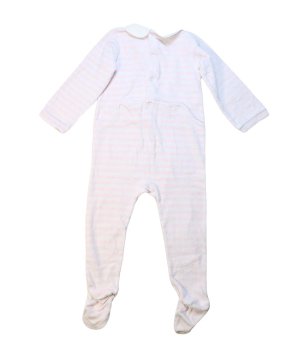 A White Onesies from Jacadi in size 18-24M for girl. (Back View)