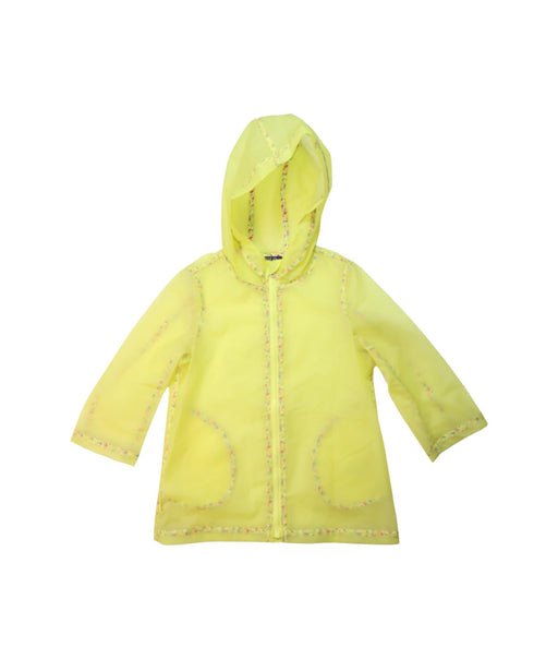 A Yellow Rain Jackets from Polo Ralph Lauren in size 3T for girl. (Front View)