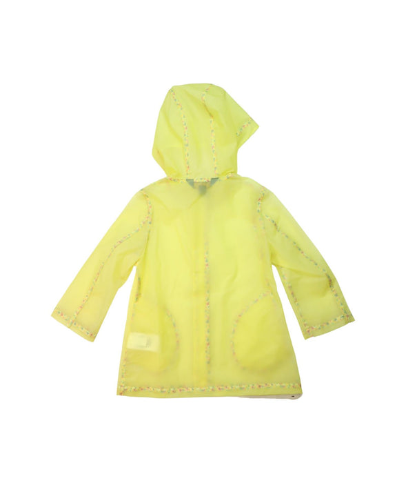A Yellow Rain Jackets from Polo Ralph Lauren in size 3T for girl. (Back View)