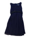 A Navy Sleeveless Dresses from Polo Ralph Lauren in size 3T for girl. (Front View)