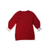 A Red Long Sleeve Dresses from Chloe in size 3T for girl. (Back View)