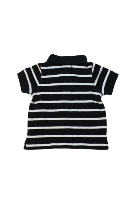 A Black Short Sleeve Polos from Ralph Lauren in size 3-6M for boy. (Back View)