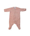 A Orange Onesies from Petit Bateau in size 0-3M for neutral. (Front View)