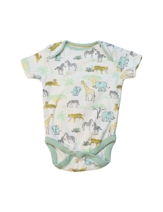 A Multicolour Short Sleeve Bodysuits from FatFace in size 0-3M for boy. (Front View)