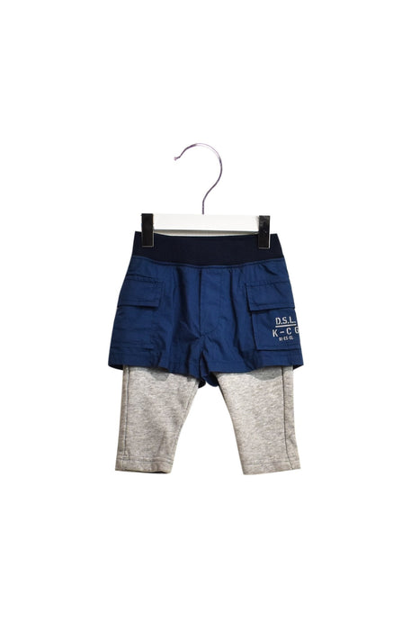 A Blue Leggings from Diesel in size 3-6M for boy. (Front View)