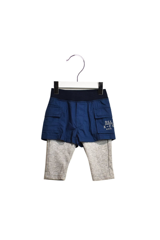 A Blue Leggings from Diesel in size 3-6M for boy. (Front View)