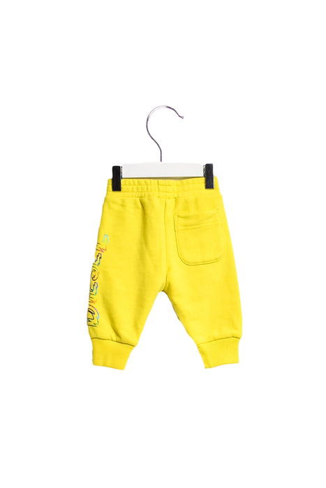 A Yellow Sweatpants from Diesel in size 3-6M for boy. (Back View)