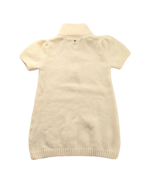 A Ivory Sweater Dresses from Tommy Hilfiger in size 12-18M for girl. (Back View)