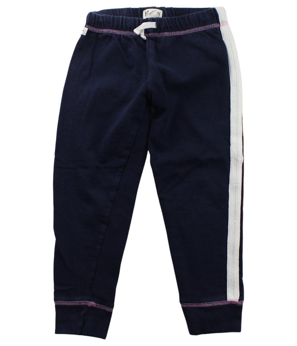 A Blue Sweatpants from Hatley in size 4T for boy. (Front View)