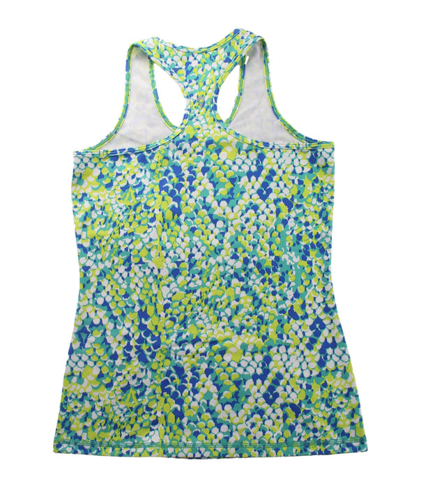 A Green Sleeveless T Shirts from Ivivva in size 10Y for girl. (Back View)