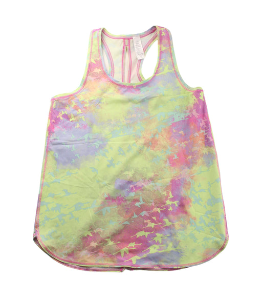 A Green Sleeveless T Shirts from Ivivva in size 12Y for girl. (Front View)