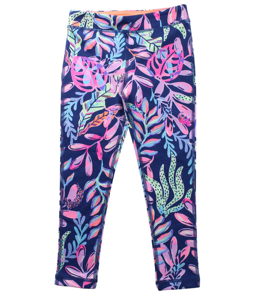 A Blue Leggings from Lilly Pulitzer in size 4T for girl. (Front View)