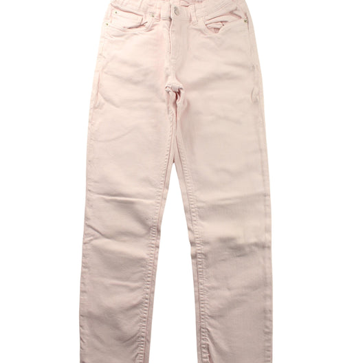 A Pink Casual Pants from Bonpoint in size 12Y for girl. (Front View)