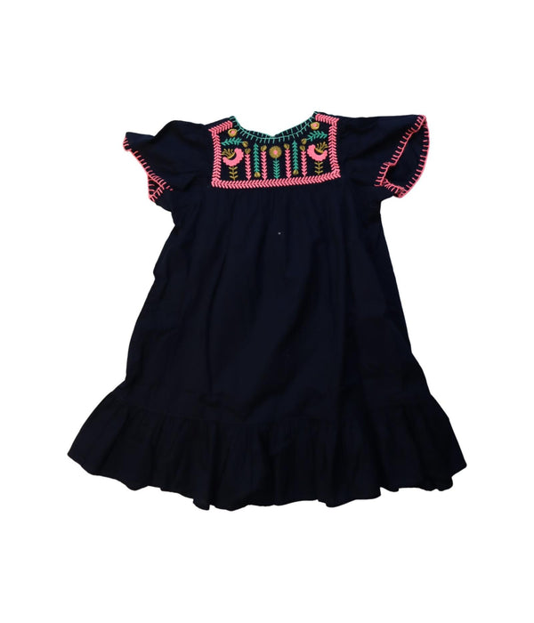 A Multicolour Short Sleeve Dresses from Crewcuts in size 3T for girl. (Front View)