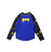 A Multicolour Rash Guards from Zoggs in size 2T for boy. (Front View)