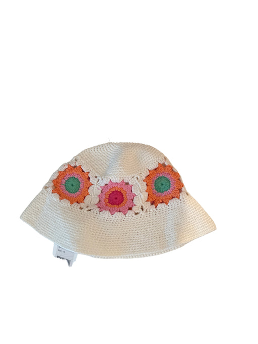 A White Sun Hats from Seed in size 8Y for girl. (Front View)