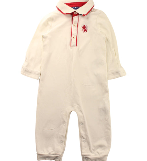 A White Long Sleeve Jumpsuits from Nicholas & Bears in size 12-18M for boy. (Front View)