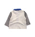 A White Long Sleeve Polos from Chicco in size 0-3M for boy. (Back View)