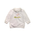 A White Crewneck Sweatshirts from Chicco in size 0-3M for girl. (Front View)