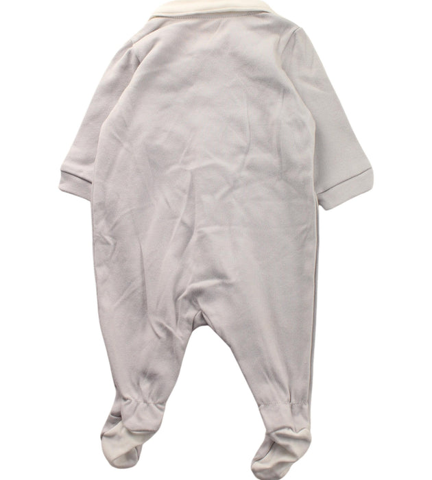 A Beige Onesies from Chicco in size 0-3M for girl. (Back View)