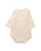 A White Long Sleeve Bodysuits from Chicco in size 0-3M for girl. (Back View)