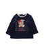 A Blue Long Sleeve T Shirts from Chicco in size 0-3M for neutral. (Front View)