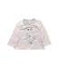 A White Long Sleeve Polos from Chicco in size 3-6M for boy. (Front View)