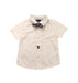 A White Short Sleeve Shirts from Chicco in size 6-12M for boy. (Front View)