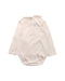 A White Long Sleeve Bodysuits from Chicco in size 6-12M for girl. (Back View)