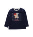 A Blue Long Sleeve T Shirts from Chicco in size 6-12M for girl. (Front View)