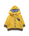 A Yellow Zippered Sweatshirts from Chicco in size 0-3M for boy. (Front View)