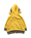 A Yellow Zippered Sweatshirts from Chicco in size 0-3M for boy. (Back View)