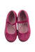 A Pink Flats from Stride Rite in size 3T for girl. (Back View)