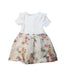 A Multicolour Short Sleeve Dresses from Lipsy London in size 4T for girl. (Back View)