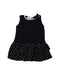A Black Sleeveless Dresses from Agnes b. in size 2T for girl. (Front View)
